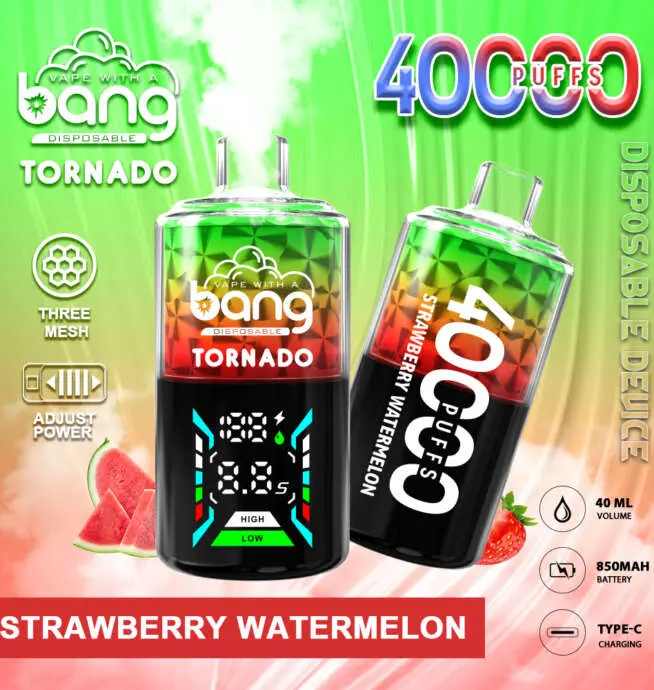 Bang Tornado 40K Puffs LED Display Disposable Vape - Image 3