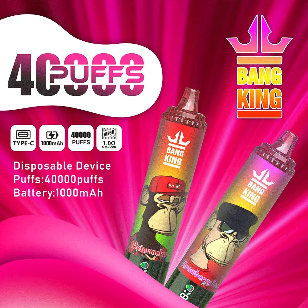 40k Puff Bang King Tornado | 40000 Puffs Disposable Vape Pen - Image 3