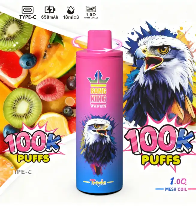 Bang King Triple 100K Puffs Vape - Image 6
